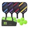 Rally PX Graphite 4-Paddle Bundle W/ Duffle Bag