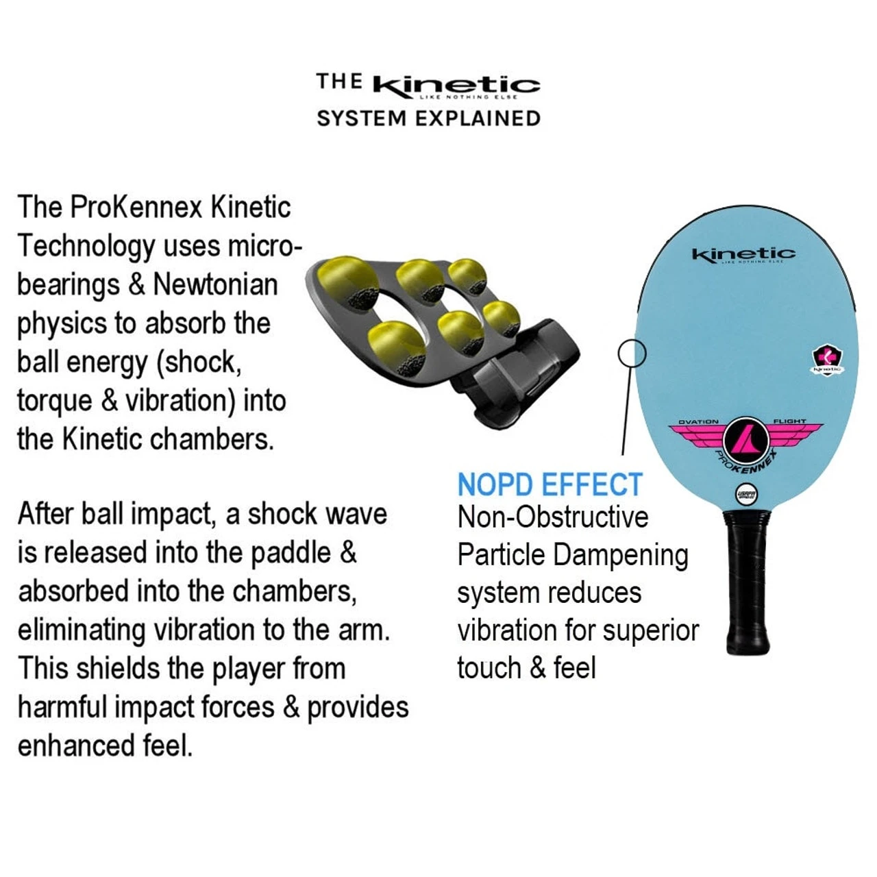 ProKennex Kinetic Ovation Flight Paddle - Image 6