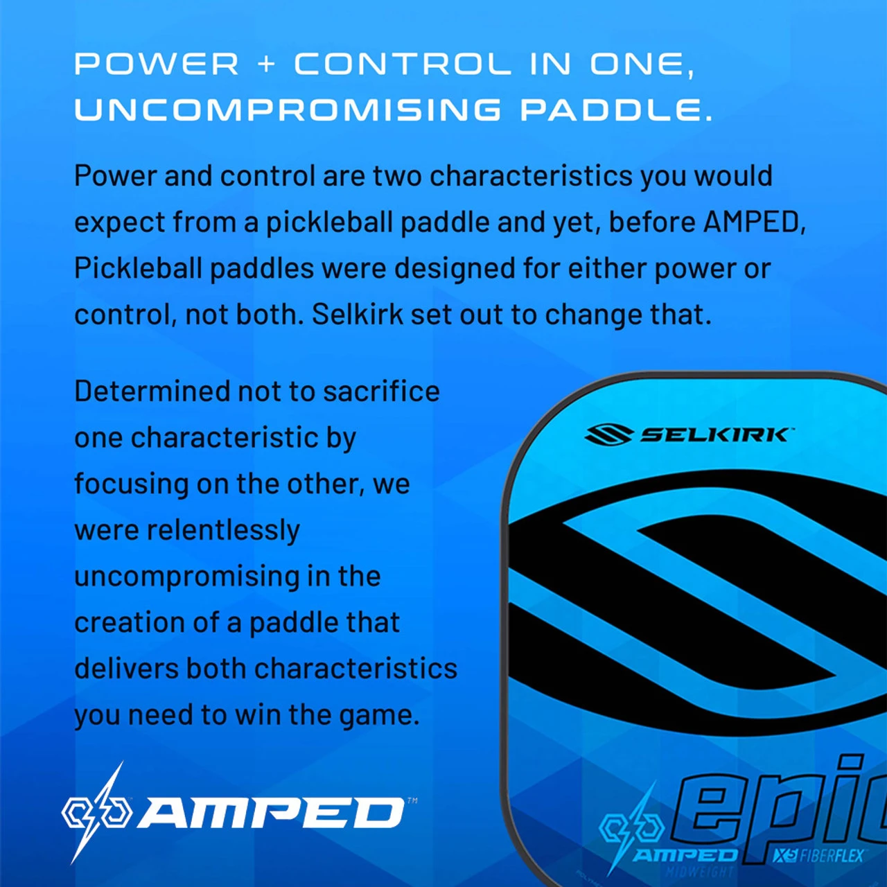 AMPED Epic X5 FiberFlex Paddle - Image 6