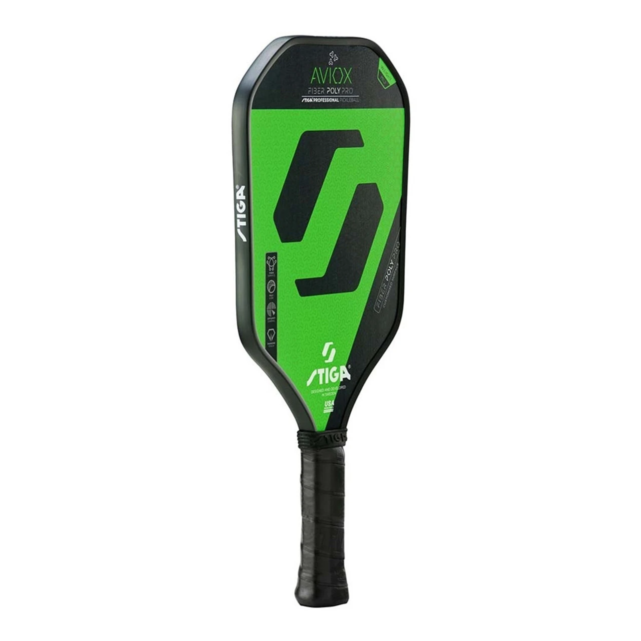 STIGA Aviox Fiber Poly Pro Paddle - Image 4