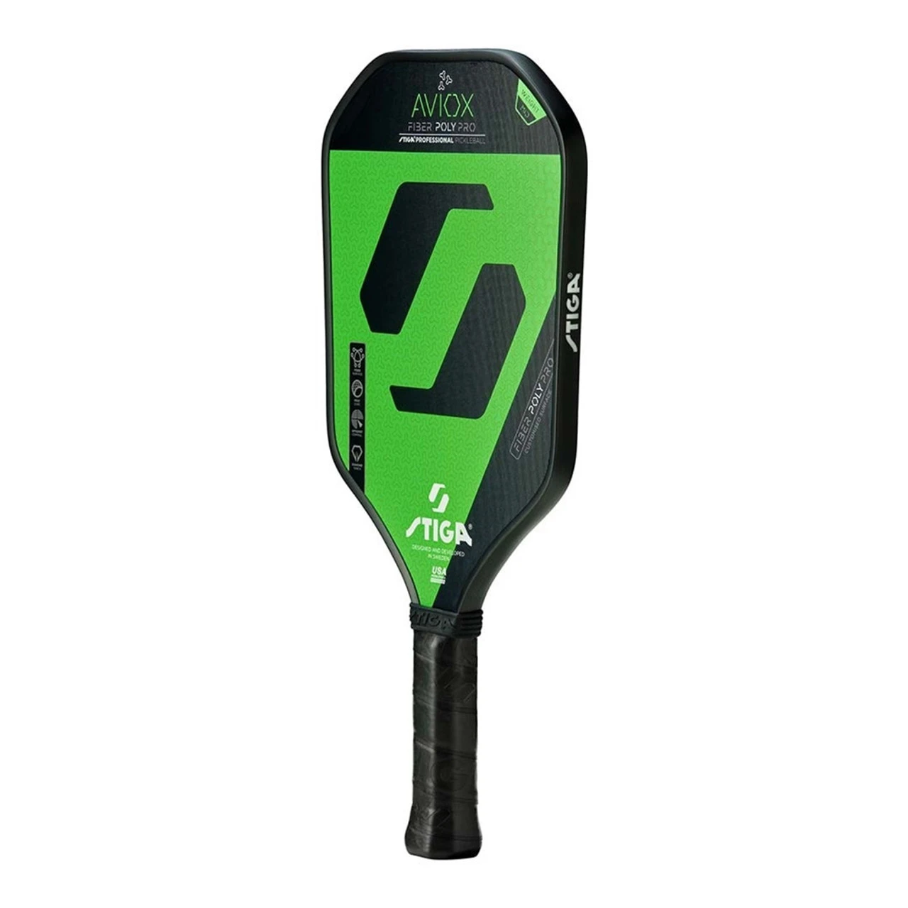 STIGA Aviox Fiber Poly Pro Paddle - Image 3