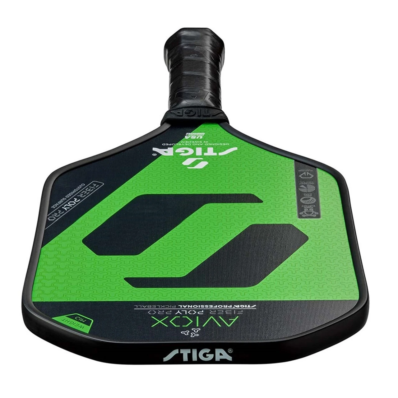 STIGA Aviox Fiber Poly Pro Paddle - Image 6