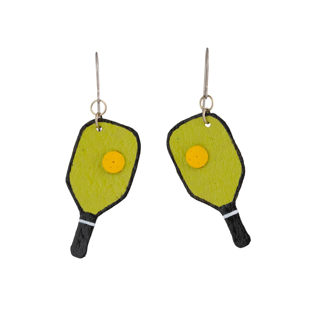 Leather Pickleball Earrings - Image 14