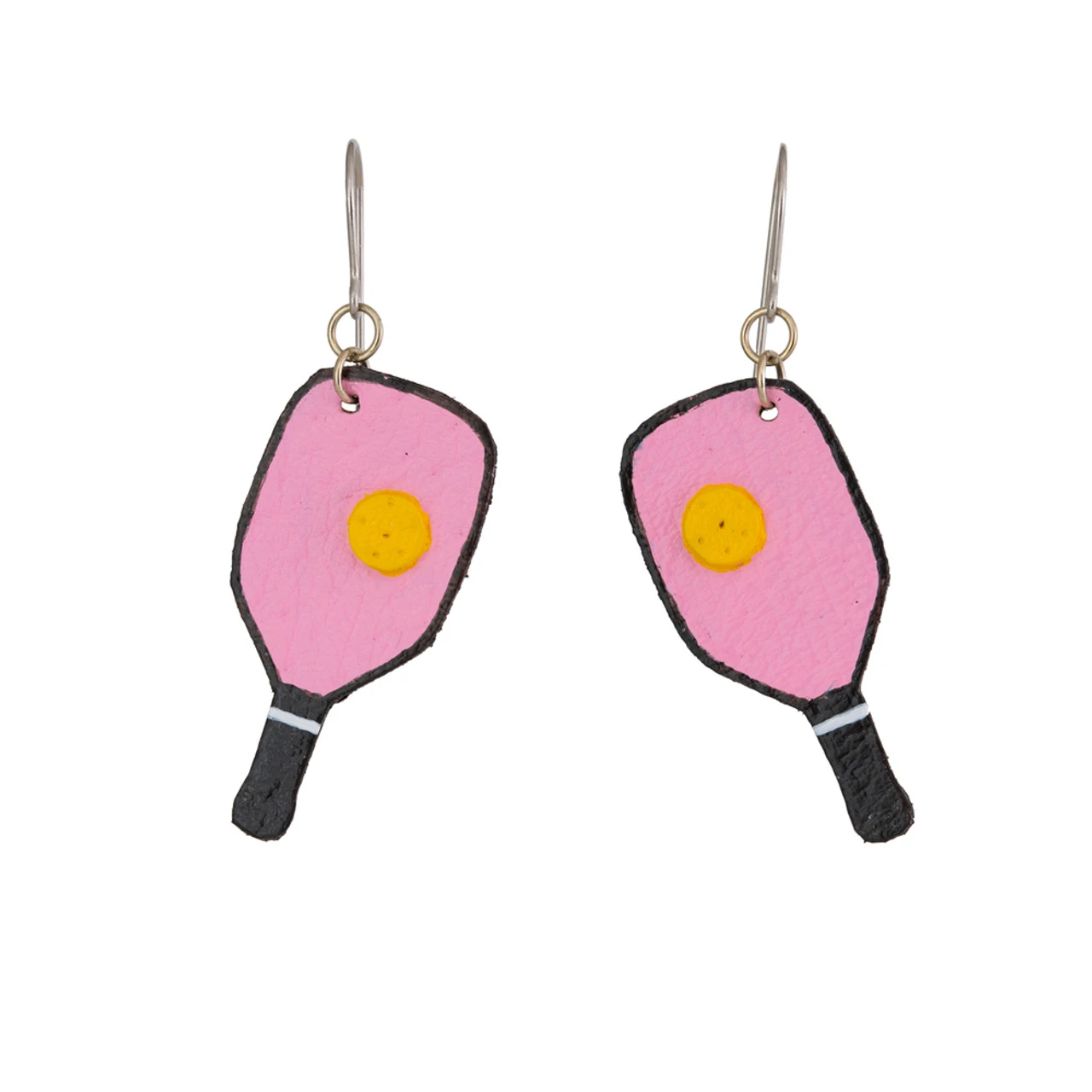 Leather Pickleball Earrings - Image 17