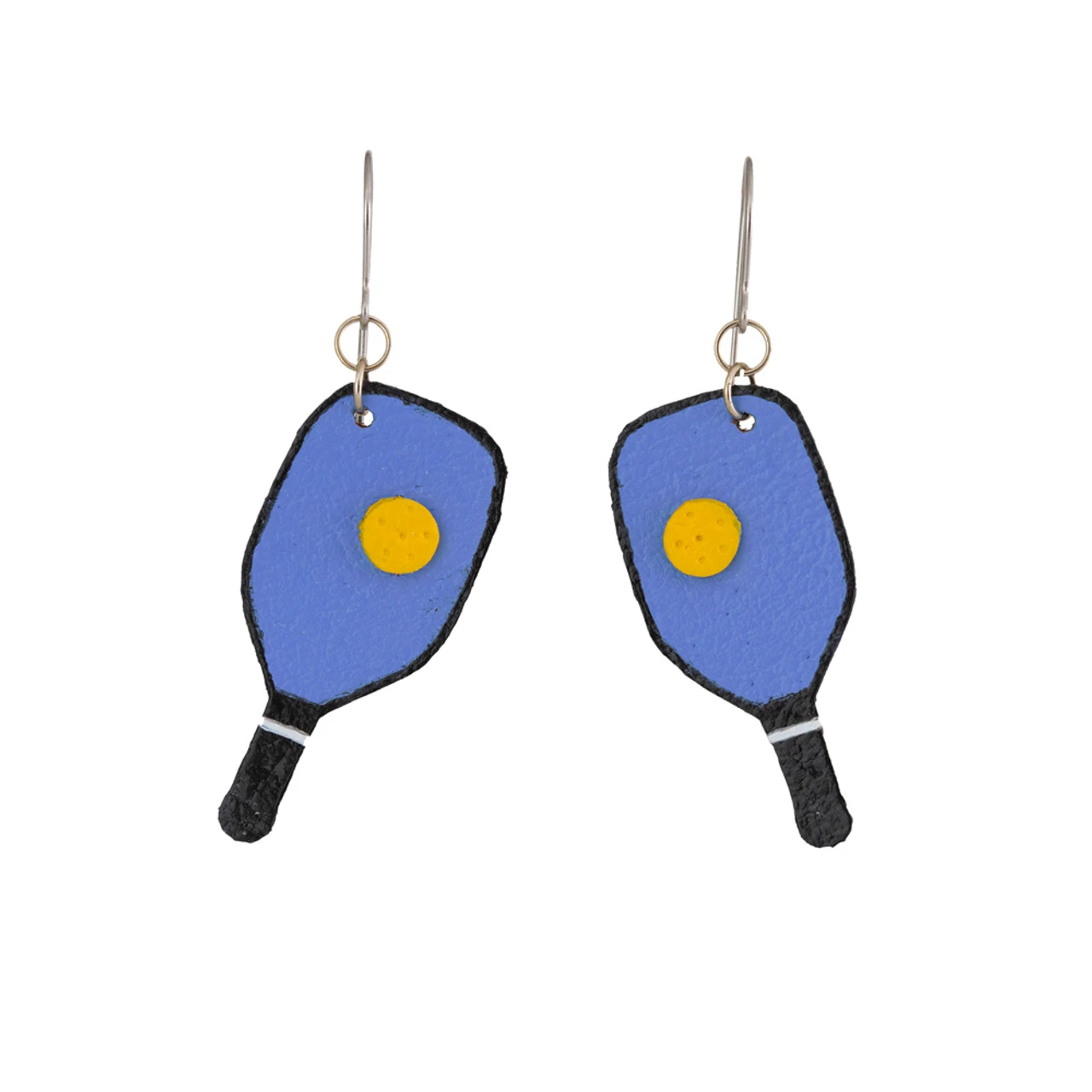 Leather Pickleball Earrings - Image 12